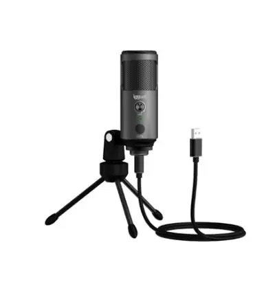 Últimas Unidades iggual Micrófono condensador Podcasting Pro gris