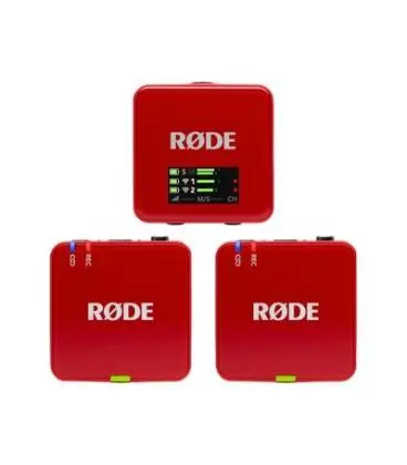 Últimas Unidades MICROFONO RODE WIRELESS GO III RED