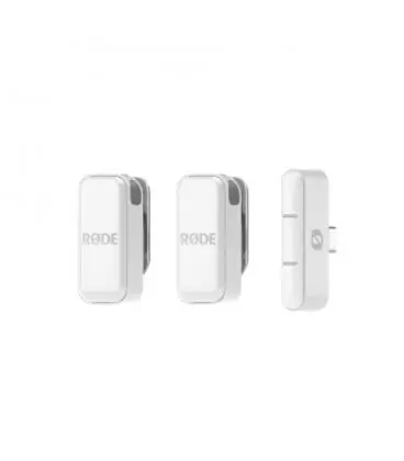 Venta Final Microfono inalambrico rode micro c blanco