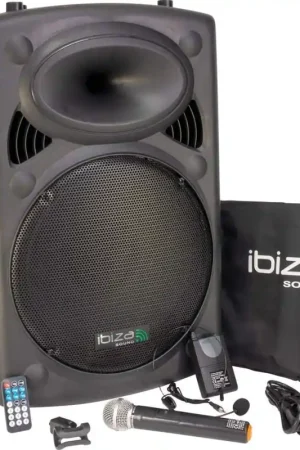 Súper Precio IBIZA SOUND PORT15UHF-BT