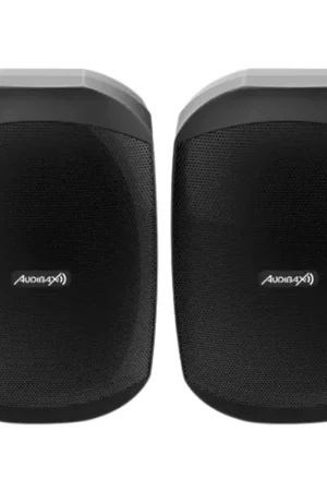 Envío Exprés AUDIBAX OVO 6 BLACK PAREJA DE ALTAVOCES PASIVOS PARED 6\\" 100V / 8OHM IP65