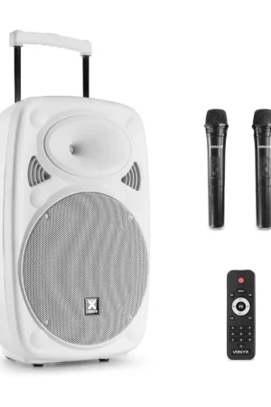 VONYX 174.038 VERVE46 SISTEMA PORTATIL DE SONIDO 15” EDICION BLANCO Precio Reducido