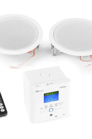 Precio Rebajado POWER DYNAMICS 952.482 BTW30SET WALL MOUNTED AUDIO SYSTEM WITH 2 X15W CEILING SPEAKERS