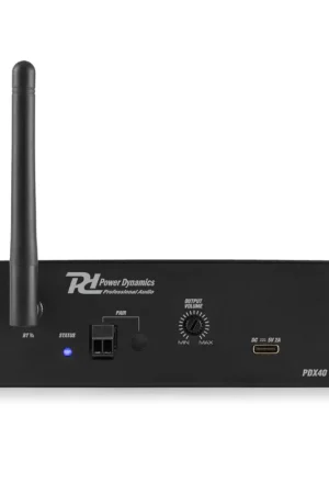 POWER DYNAMICS 172.770 PDX40 RECEPTOR AUDIO ESTEREO BT Envío Exprés