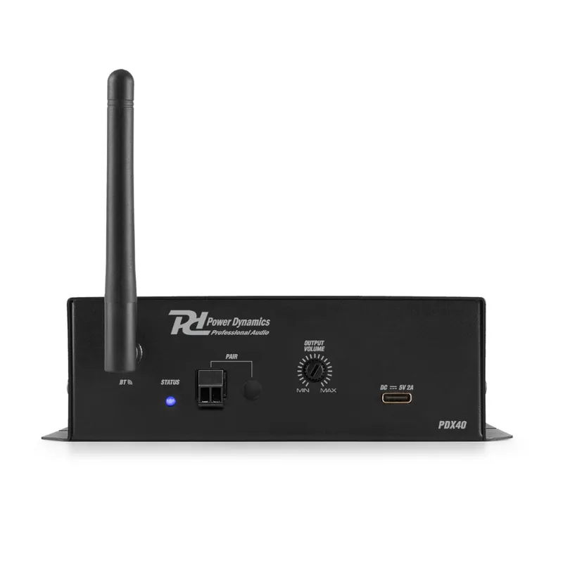 POWER DYNAMICS 172.770 PDX40 RECEPTOR AUDIO ESTEREO BT Envío Exprés
