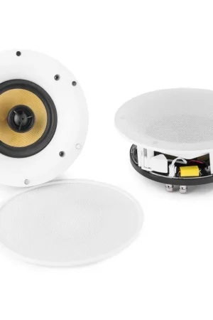 Últimas Unidades POWER DYNAMICS 952.593 WCS65 CONJUNTO ALTAVOZ TECHO WIFI/BT 120W 6.5\\"