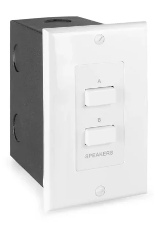 A Buen Precio POWER DYNAMICS 952.563 PDWS2 SELECTOR ALTAVOCES POR PULSADOR A/B