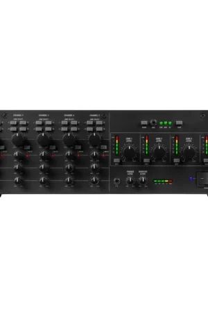 Precio Bajo POWER DYNAMICS 952.163 PAM2004 AMPLIFICADOR MATRICIAL DE 4 ZONAS 4X 200W