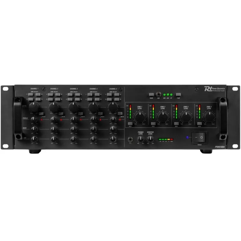 Precio Bajo POWER DYNAMICS 952.163 PAM2004 AMPLIFICADOR MATRICIAL DE 4 ZONAS 4X 200W