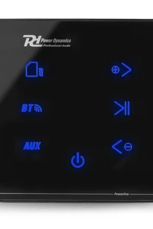 POWER DYNAMICS 952.450 POWERLINE A50B AMPLIFICADOR EMPOTRABLE BT NEGRO Solo Hoy