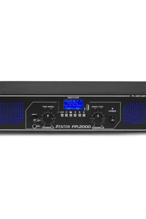 Compra Hoy FENTON 172.082 FPL2000 AMPLIFICADOR DIGITAL LED AZULES + EQ