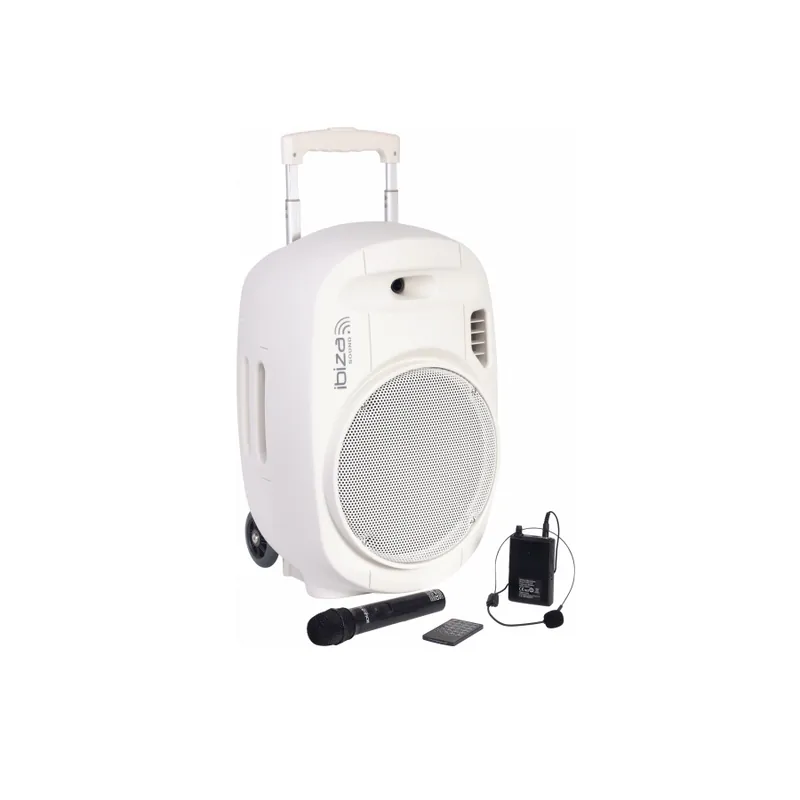 Precio De Oferta IBIZA SOUND PORT12UHF-WH BT MKII