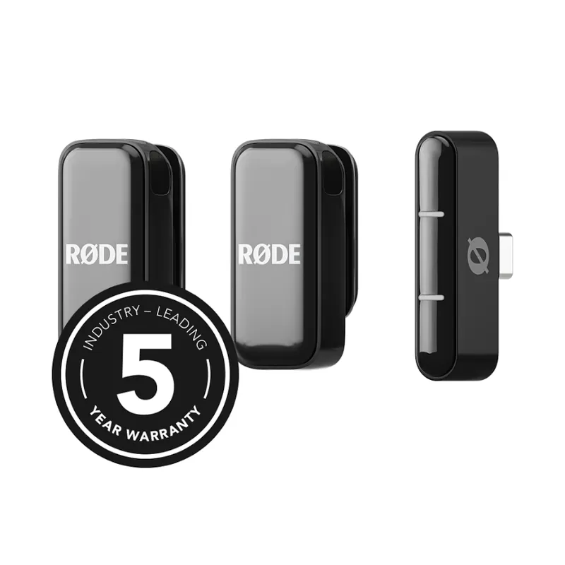 Entrega Rápida RODE WIRELESS MICRO USB-C BLACK