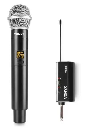 Oferta VONYX 179.210 WM55 MICROFONO INALAMBRICO PLUG-AND-PLAY UHF