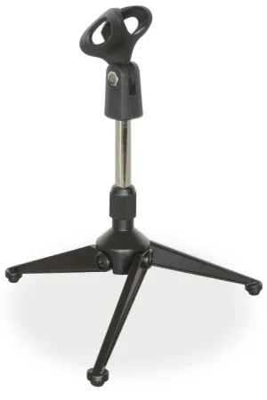 Marca Reconocida VONYX 188.024 SOPORTE SOBREMESA MICRO PLEGABLE