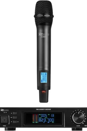 Compra Ahora POWER DYNAMICS 179.034 PD210 MICROFONO INALAMBRICO UHF TRUE DIVERSITY