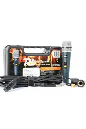 POWER DYNAMICS 173.431 PDM663 MICROFONO DINAMICO Comprar En Línea