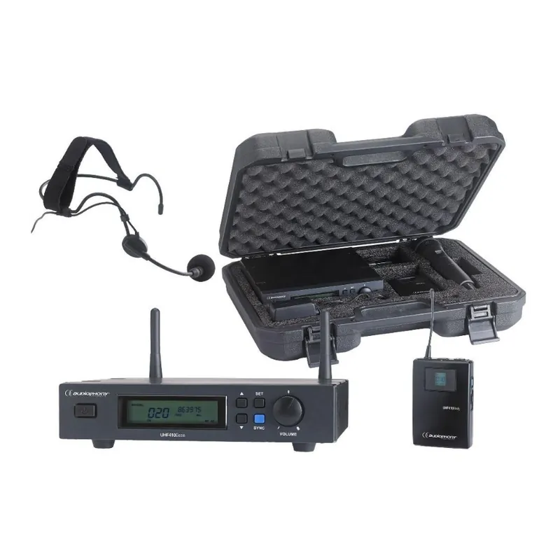 AUDIOPHONY PACK-UHF410-HEAD-F8 800MHz Certificado