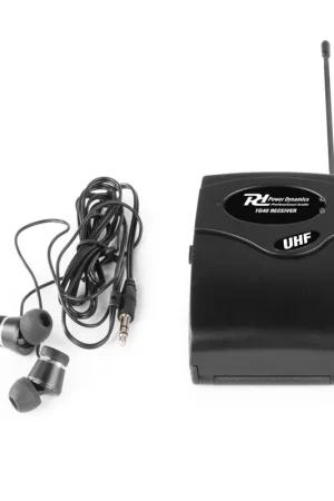 POWER DYNAMICS 950.023 TG40R RECEPTOR INALAMBRICO PARA GUIAS TOUR Popular