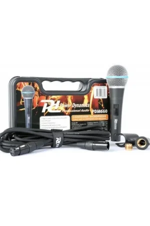 POWER DYNAMICS 173.425 PDM660 MICROFONO CONDENSADOR No Te Lo Pierdas