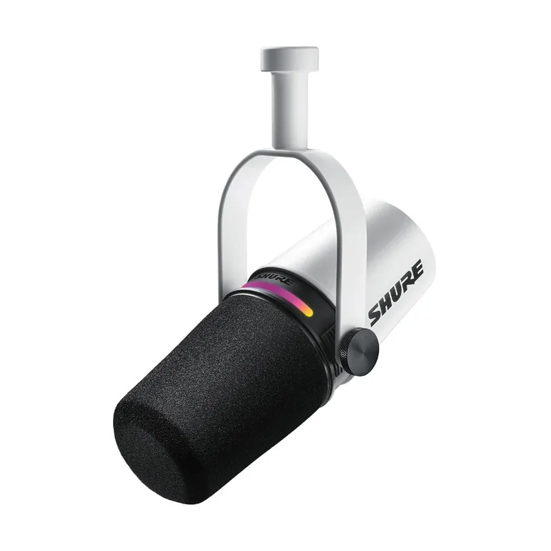 SHURE MV7+ WHITE Favorito De Clientes