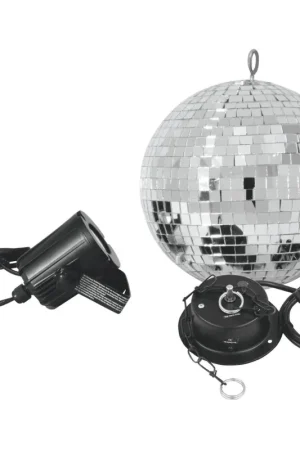 Venta Final EUROLITE MIRROR BALL SET 20CM SET FOCO LED SPOT