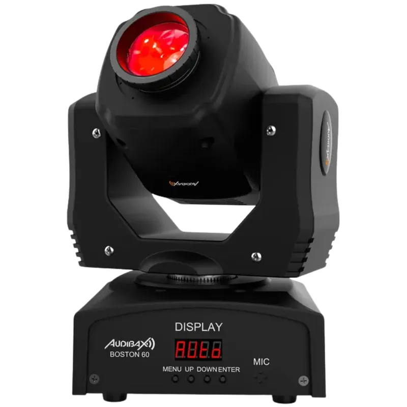 Precio De Fábrica AUDIBAX BOSTON 60 CABEZA MOVIL SPOT LED DISCOTECA 60W
