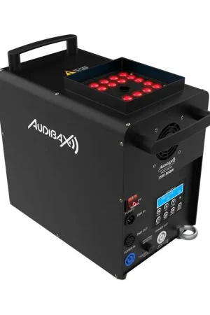 Garantía De Devolución De Dinero AUDIBAX VOLCANO 1500 RGBW MAQUINA DE HUMO 1500W + 240W LED RGBW
