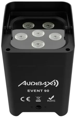 Envío Exprés AUDIBAX EVENT 90 FOCO WASH ARQUITECTURAL CON BATERIA WIFI