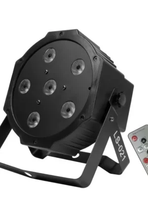 Promoción LIGHTSIDE FOCO MINI PAR LED 6X10W CON BATERIA Y MANDO