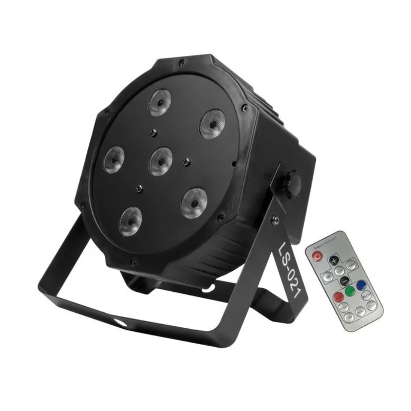 Promoción LIGHTSIDE FOCO MINI PAR LED 6X10W CON BATERIA Y MANDO