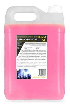 BEAMZ 160.648 FSMF5Q LIQUIDO DE HUMO 5L RAPIDA DISPERSION EFECTO CO2 Envío Inmediato