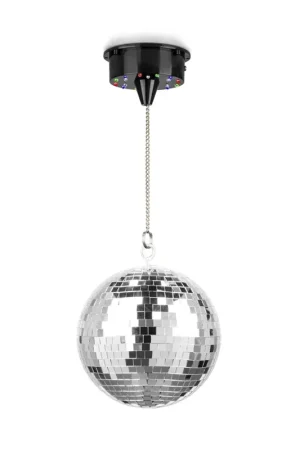 Precio Bajo FUZZIX 151.334 MB20ML BOLA DE DISCO CON MOTOR 18 LEDS, 20 CM