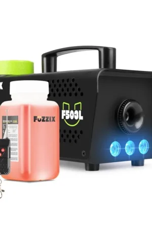 Directo De Fábrica FUZZIX 160.307 F503L MAQUINA DE HUMO PARTY 3 LEDS RGB