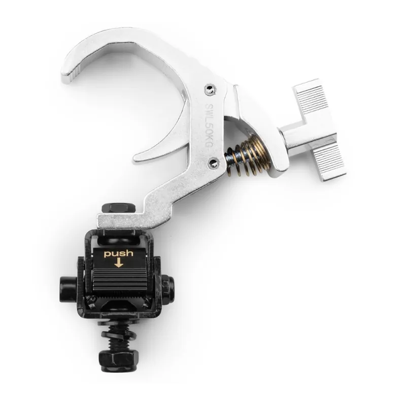 Marca Reconocida BEAMZ 151.474 BC50-150F GARRA DE AGARRE RAPIDO TILT AJUSTABLE ALU