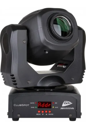 Garantía De Devolución De Dinero JB SYSTEMS CLUBSPOT MINI CABEZA MOVIL SPOT LED 35W