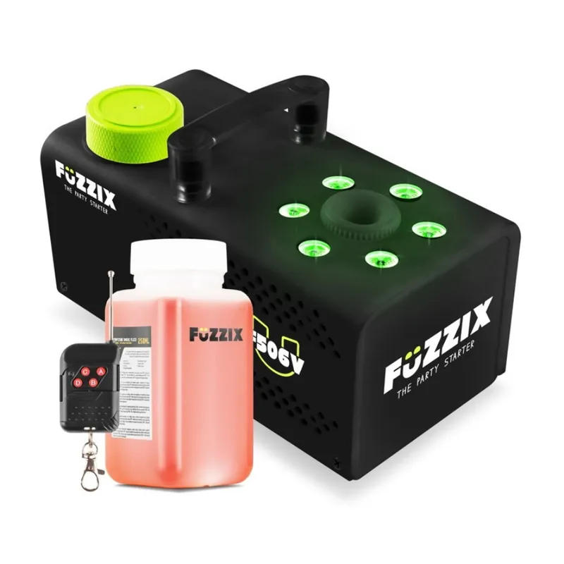 Más Vendido FUZZIX 160.316 F506V MAQUINA DE HUMO VERTICAL 6 LEDS RGB