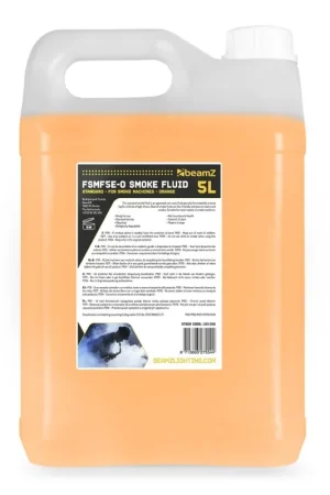 BEAMZ 160.588 FSMF5E-O LIQUIDO DE HUMO 5L ESTANDAR NARANJA Disponible Ahora