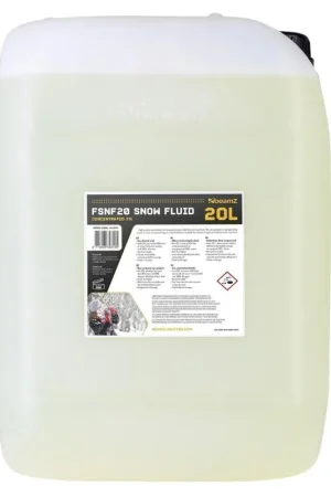 Rebajas BEAMZ 160.694 FSNF20 20L LIQUIDO DE NIEVE CONCENTRADO 5%