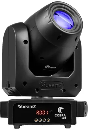 Compra Hoy BEAMZ 150.433 COBRA WASH100 LED CABEZA MOVIL CW/WW CON ANILLO LED
