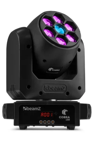 BEAMZ 150.434 COBRA 160 SPOT CABEZA MOVIL 100W CON 6X 10W B-EYE A Buen Precio
