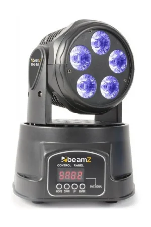 Últimas Unidades BEAMZ 150.530 MHL90 MINI CABEZA MOVIL WASH 18W