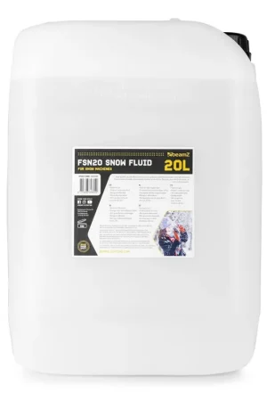Gran Oferta BEAMZ 160.686 FSN20 SNOW FLUID LIQUIDO NIEVE 20L
