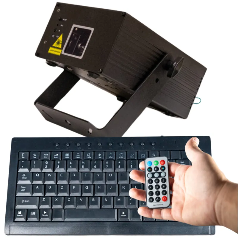 SHOWAGUA ES2RGB LASER RGB CON ESCRITURA Y TECLADO 2 WATTS Precio De Oferta