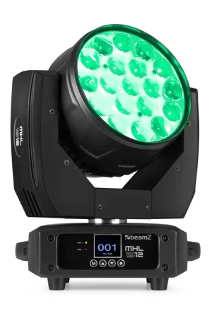 BEAMZ 150.122 MHL1912 CABEZAL MOVIL WASH CON ZOOM Envío Inmediato