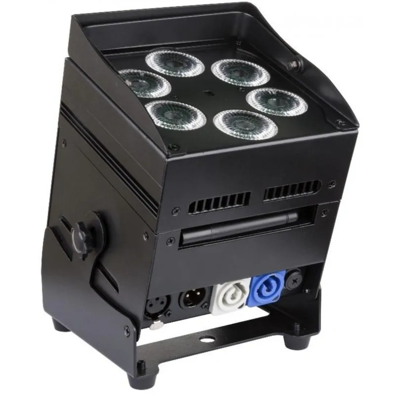 JBSYSTEMS ACCU COLOR BATERIA 6X10W RGBWA (NEGRO) Gran Oferta