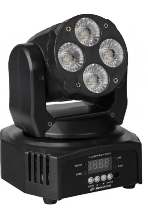 Oferta De Temporada JB SYSTEMS CLUBWASH MINI CABEZA MOVIL