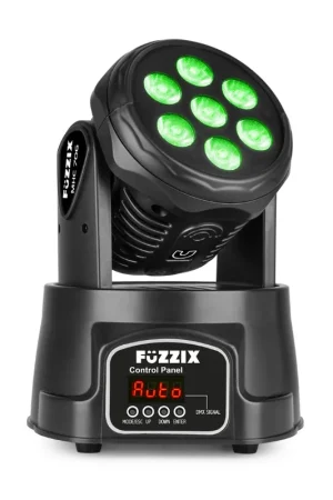 FUZZIX 150.511 MHC706 CABEZA MOVIL WASH 7X 6W RGBW Compra Hoy