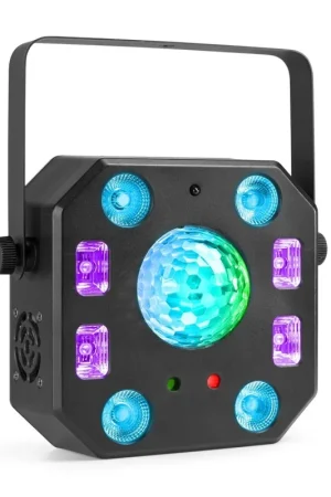 Últimas Unidades BEAMZ 153.692 LIGHTBOX5 PARTY EFECTOS 5-EN-1