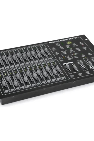 Ordenar Ahora Mismo BEAMZ 154.062 MESA PANEL CONTROL DE LUCES DMX 24 CANALES
